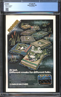A-Team (1984) #1 Newsstand Edition CGC 9.2 NM-
