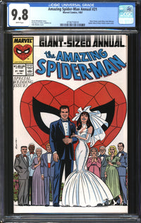 Amazing Spider-Man Annual (1987) #21 CGC 9.8 NM/MT
