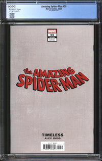 Amazing Spider-Man (2018) #50 Alex Ross Timeless Variant CGC 9.8 NM/MT