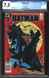 Batman (1940) #423 Newsstand Edition CGC 7.5 VF-