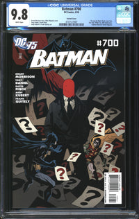 Batman (1940) #700 Mike Mignola Variant CGC 9.8 NM/MT