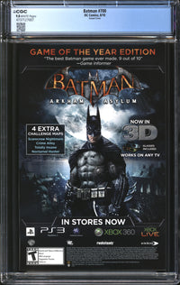 Batman (1940) #700 Mike Mignola Variant CGC 9.8 NM/MT