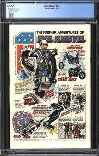 Ghost Rider (1973) #16 CGC 9.4 NM