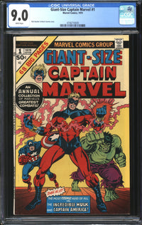Giant-Size Captain Marvel (1975) #1 CGC 9.0 VF/NM
