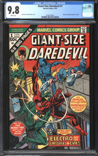 Giant-Size Daredevil (1975) #1 CGC 9.8 NM/MT