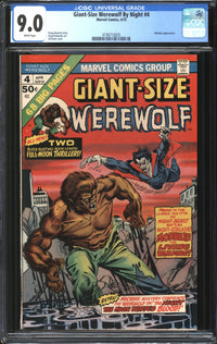 Giant-Size Werewolf By Night (1974) #4 CGC 9.0 VF/NM