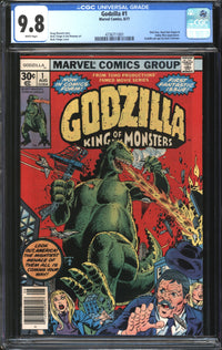 Godzilla (1977) #1 CGC 9.8 NM/MT