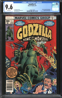 Godzilla (1977) #1 CGC 9.6 NM+