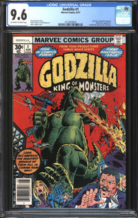 Godzilla (1977) #1 CGC 9.6 NM+
