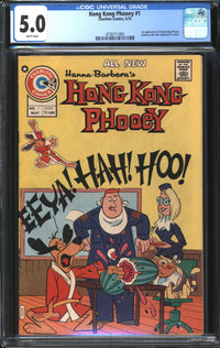 Hong Kong Phooey (1975) #1 CGC 5.0 VG/FN