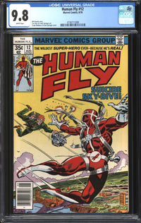 Human Fly (1977) #12 CGC 9.8 NM/MT