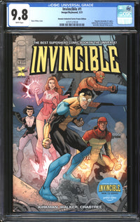 Invincible (2021) #1 Amazon Animated Series Promo Edition CGC 9.8 NM/MT