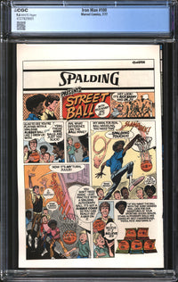 Iron Man (1968) #100 CGC 9.6 NM+