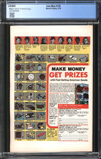 Iron Man (1968) #120 CGC 9.8 NM/MT