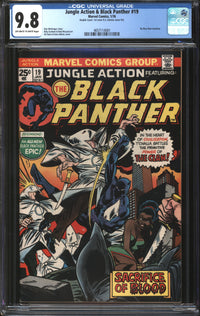 Jungle Action (1972) #19 (Double Cover) CGC 9.8 NM/MT