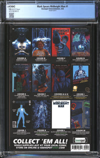 Mark Spears Midknight Man (2026) #1 Variant Cover E CGC 9.8 NM/MT