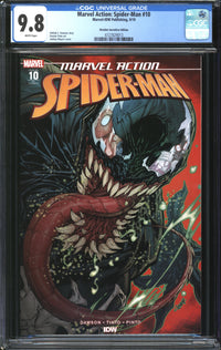 Marvel Action: Spider-Man (2018) #10 Jonboy Meyers Retailer Incentive Edition CGC 9.8 NM/MT