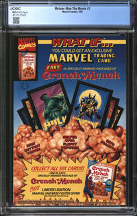 Meteor Man The Movie (1993) #1 Newsstand Edition CGC 9.4 NM
