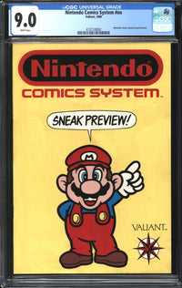 Nintendo Comics System (1990) #1 CGC 9.0 VF/NM