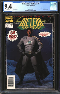 Meteor Man The Movie (1993) #1 Newsstand Edition CGC 9.4 NM