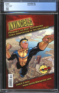 Invincible (2003) # 51 CGC 9.8 NM/MT