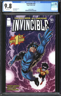 Invincible (2003) # 51 CGC 9.8 NM/MT