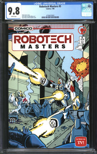 Robotech Masters (1985) # 5 CGC 9.8 NM/MT