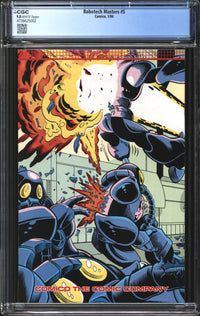 Robotech Masters (1985) # 5 CGC 9.8 NM/MT