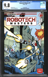 Robotech Masters (1985) # 5 CGC 9.8 NM/MT