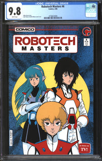 Robotech Masters (1985) # 6 CGC 9.8 NM/MT