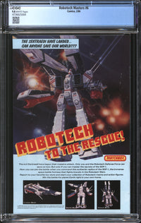 Robotech Masters (1985) # 6 CGC 9.8 NM/MT