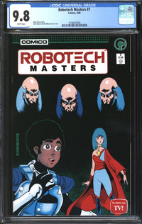 Robotech Masters (1985) # 7 CGC 9.8 NM/MT