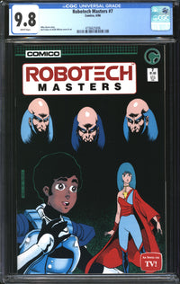Robotech Masters (1985) # 7 CGC 9.8 NM/MT