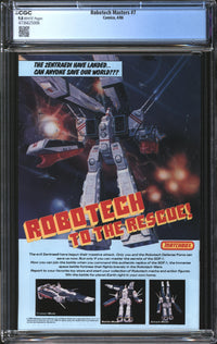 Robotech Masters (1985) # 7 CGC 9.8 NM/MT