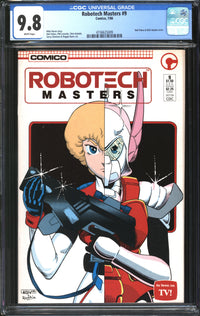 Robotech Masters (1985) # 9 CGC 9.8 NM/MT