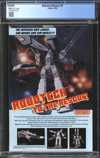 Robotech Masters (1985) # 9 CGC 9.8 NM/MT