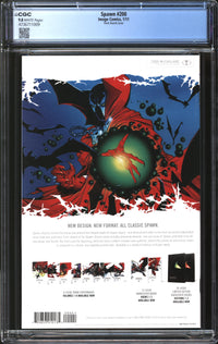 Spawn (1992) #200 David Finch Sketch Cover CGC 9.8 NM/MT
