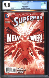 Superman (2011) #38 John Romita Jr. Variant CGC 9.8 NM/MT