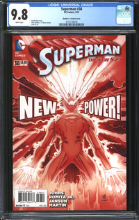 Superman (2011) #38 John Romita Jr. Variant CGC 9.8 NM/MT