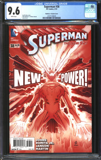 Superman (2011) #38 John Romita Jr. Variant CGC 9.6 NM+