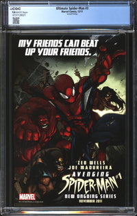 Ultimate Spider-Man (2011) #3 Second Printing CGC 9.8 NM/MT