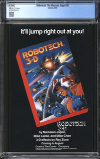Robotech: The Macross Saga (1985) #20 CGC 9.8 NM/MT