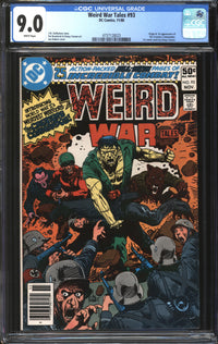 Weird War Tales (1971) # 93 Newsstand Edition CGC 9.0 VF/NM