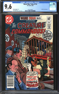 Weird War Tales (1971) #114 Newsstand Edition CGC 9.6 NM+