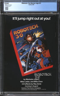 Robotech: The Macross Saga (1985) #21 CGC 9.8 NM/MT
