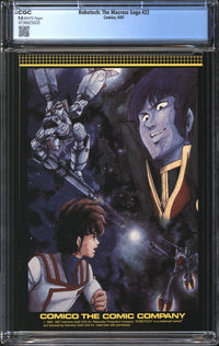 Robotech: The Macross Saga (1985) #22 CGC 9.8 NM/MT