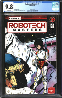 Robotech Masters (1985) # 3 CGC 9.8 NM/MT