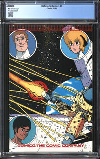 Robotech Masters (1985) # 3 CGC 9.8 NM/MT