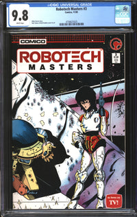 Robotech Masters (1985) # 3 CGC 9.8 NM/MT