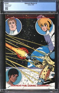Robotech Masters (1985) # 3 CGC 9.8 NM/MT